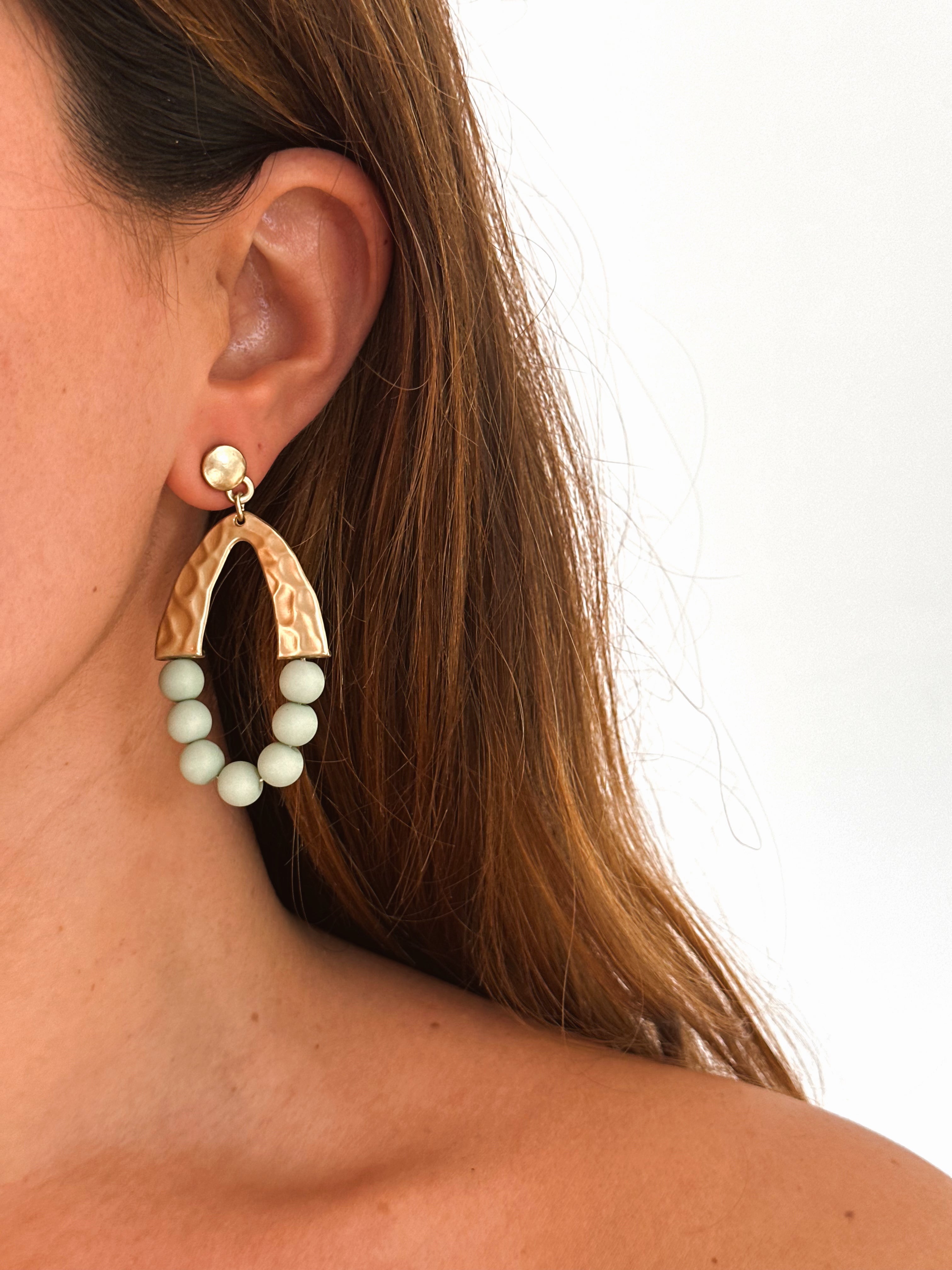 Pendientes Casilda Verde Jabonoso