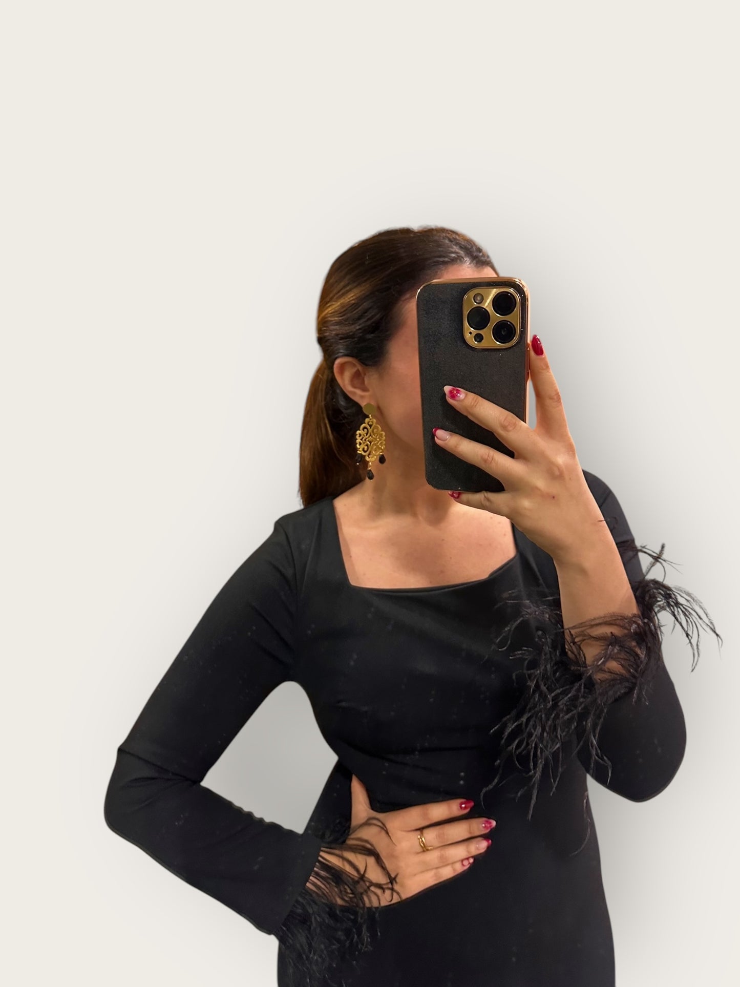 Vestido Sofía Negro