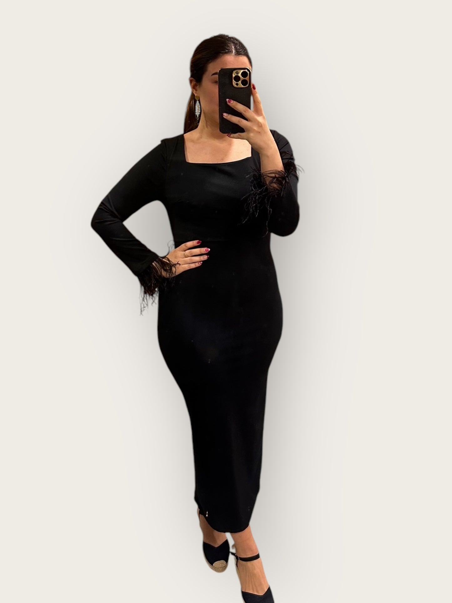 Vestido Sofía Negro