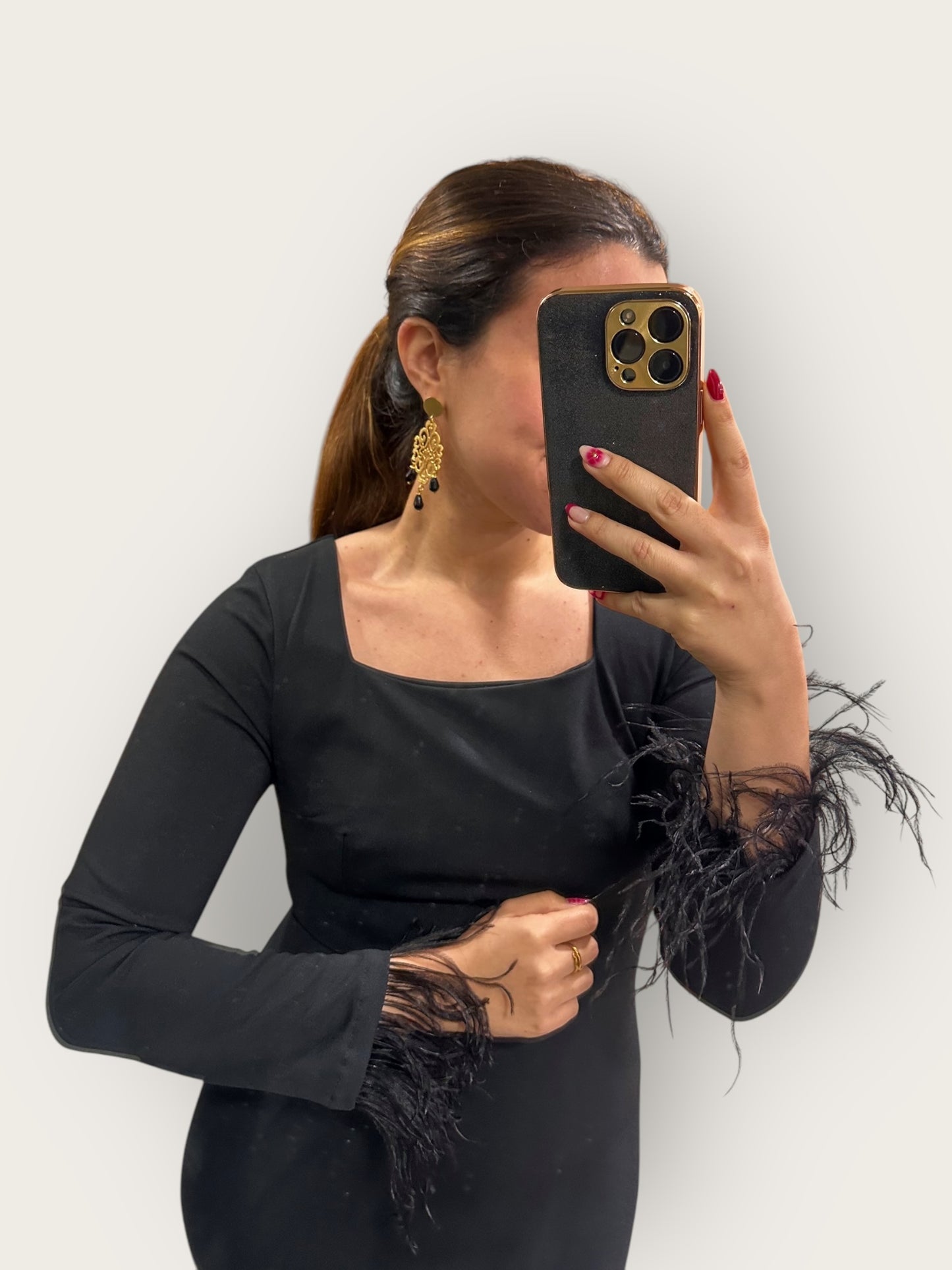 Vestido Sofía Negro
