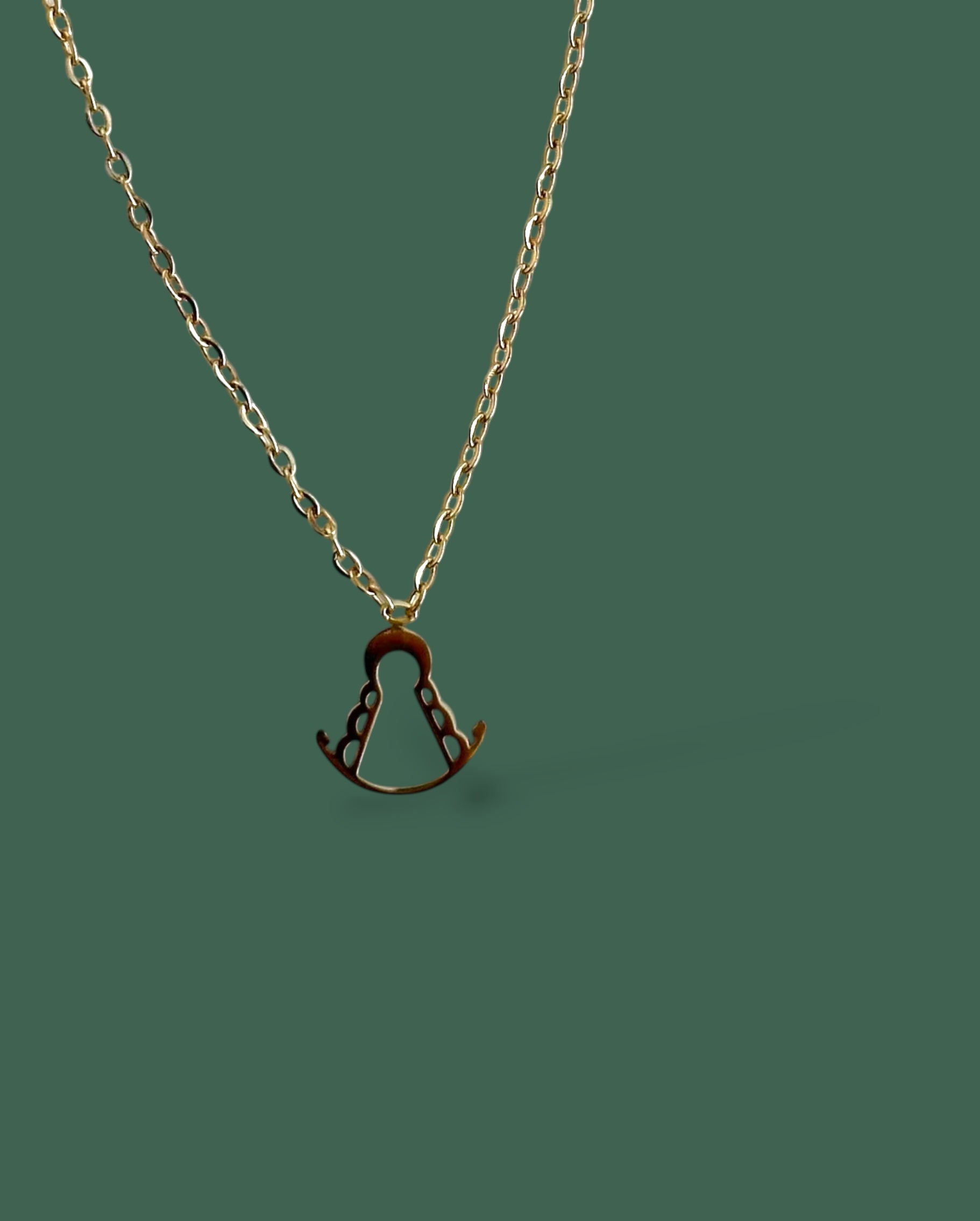 Collar Virgen del Rocío pequeña