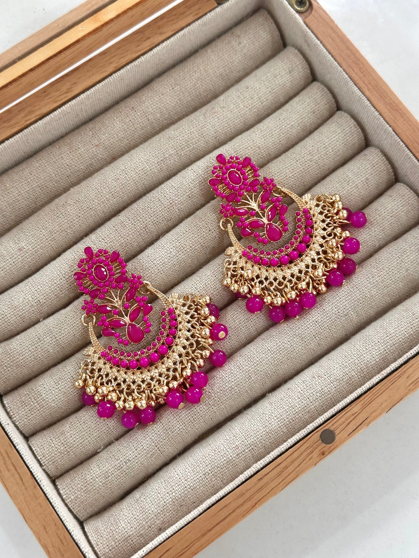 Pendientes Tailandia Buganvilla