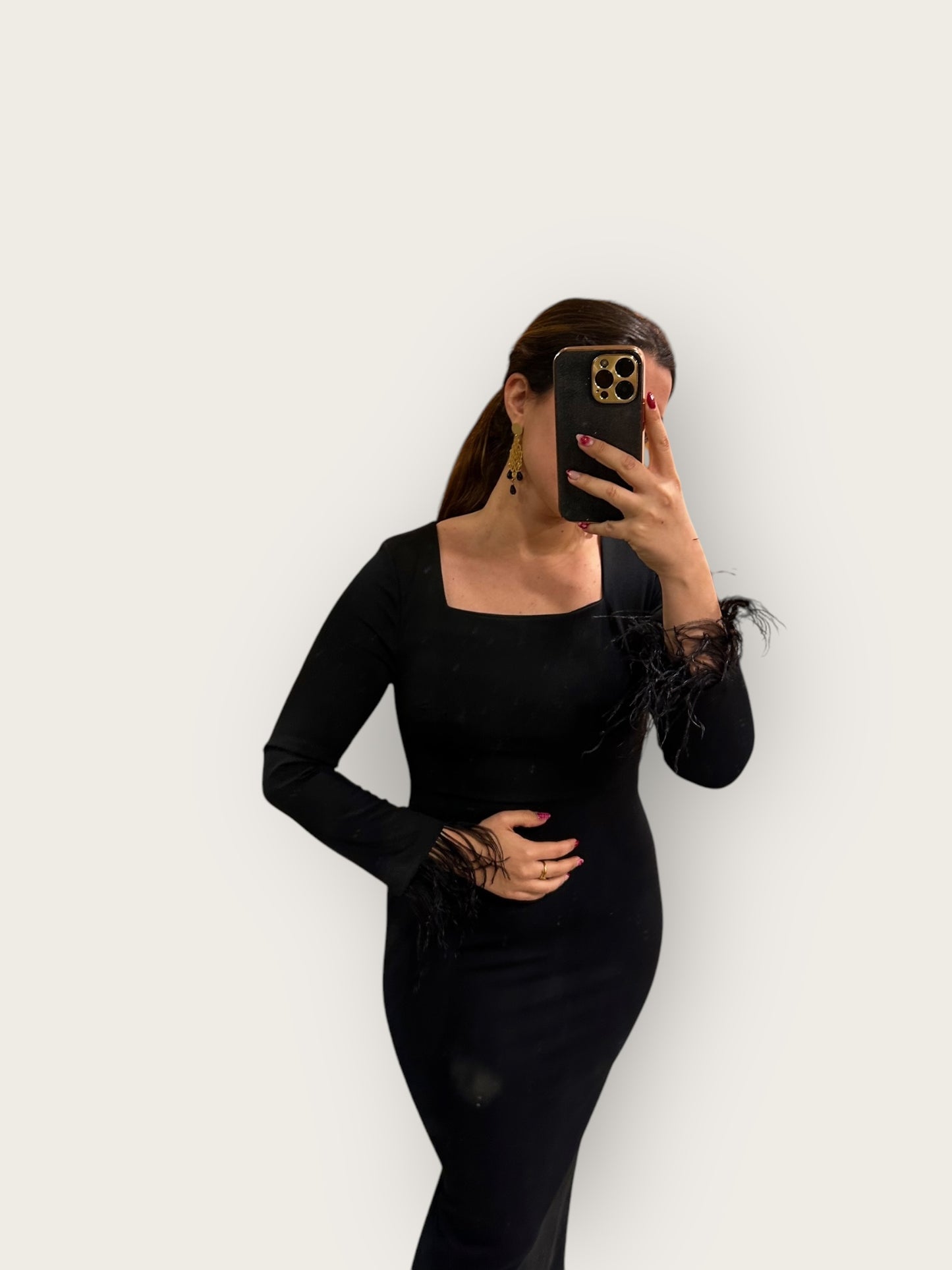 Vestido Sofía Negro