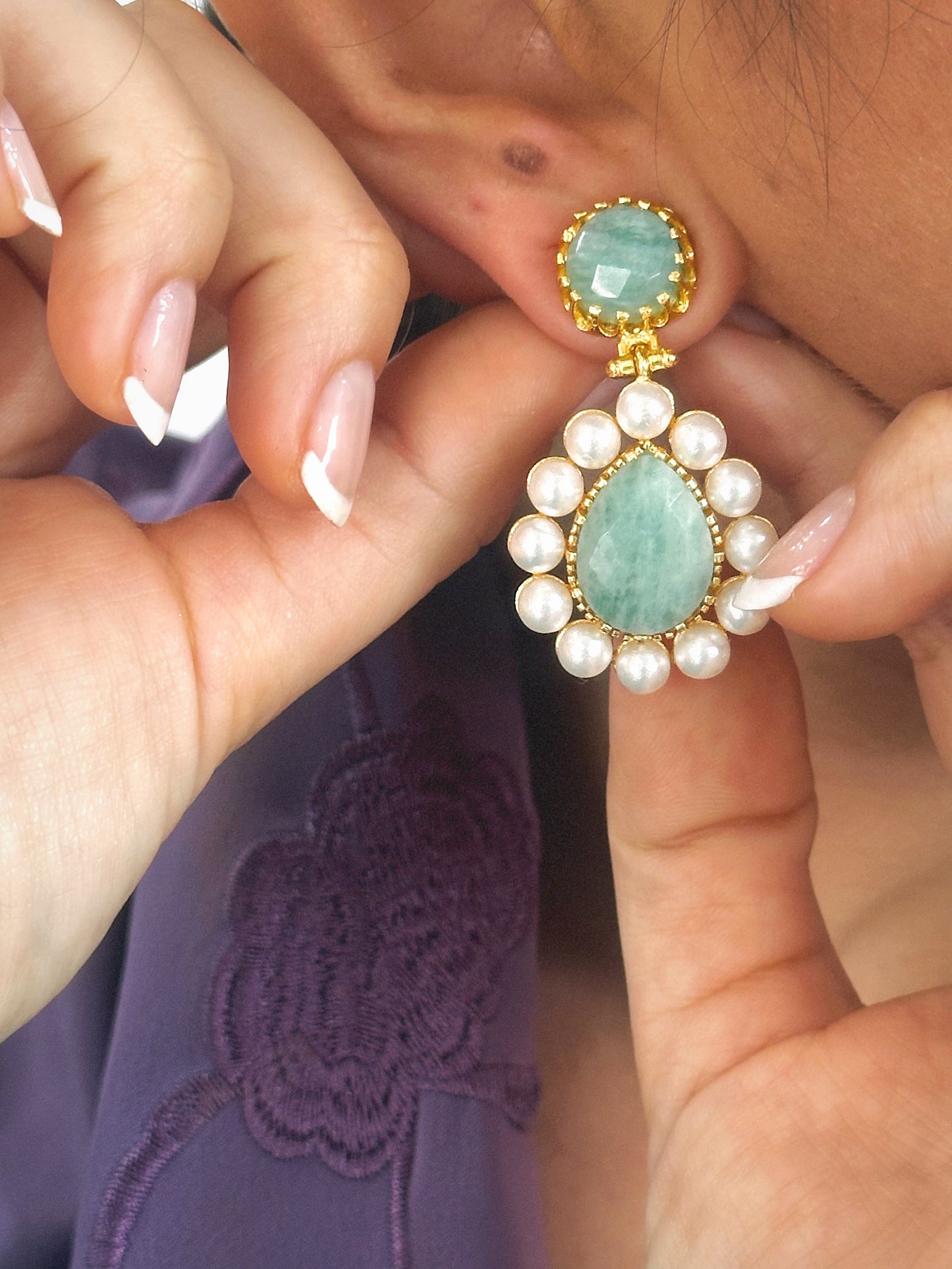 Pendientes Dafne