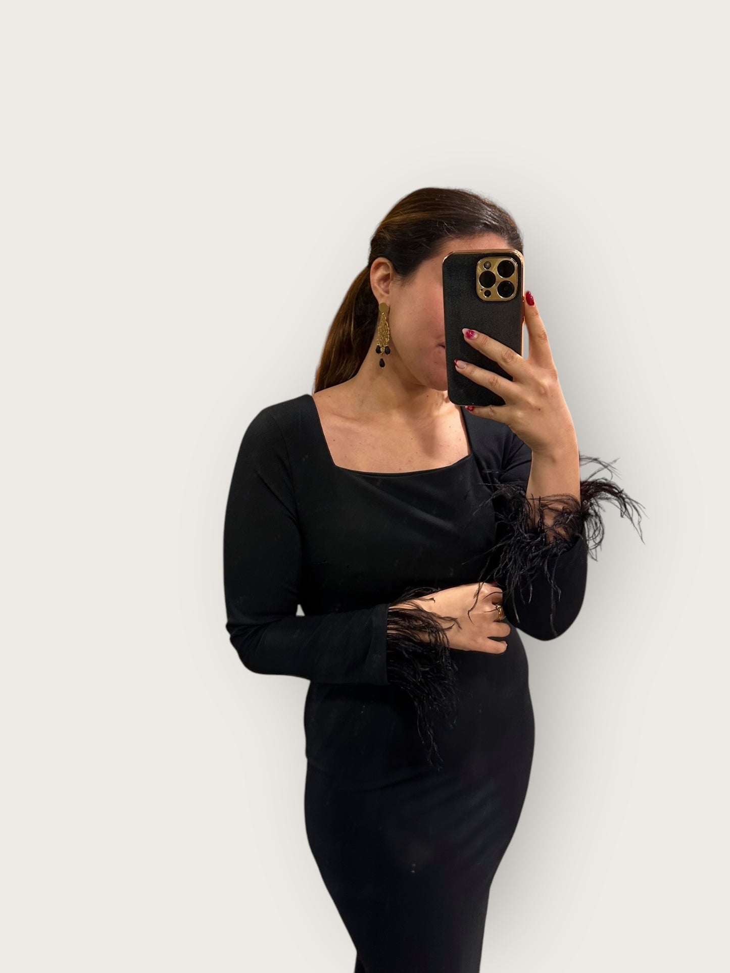 Vestido Sofía Negro