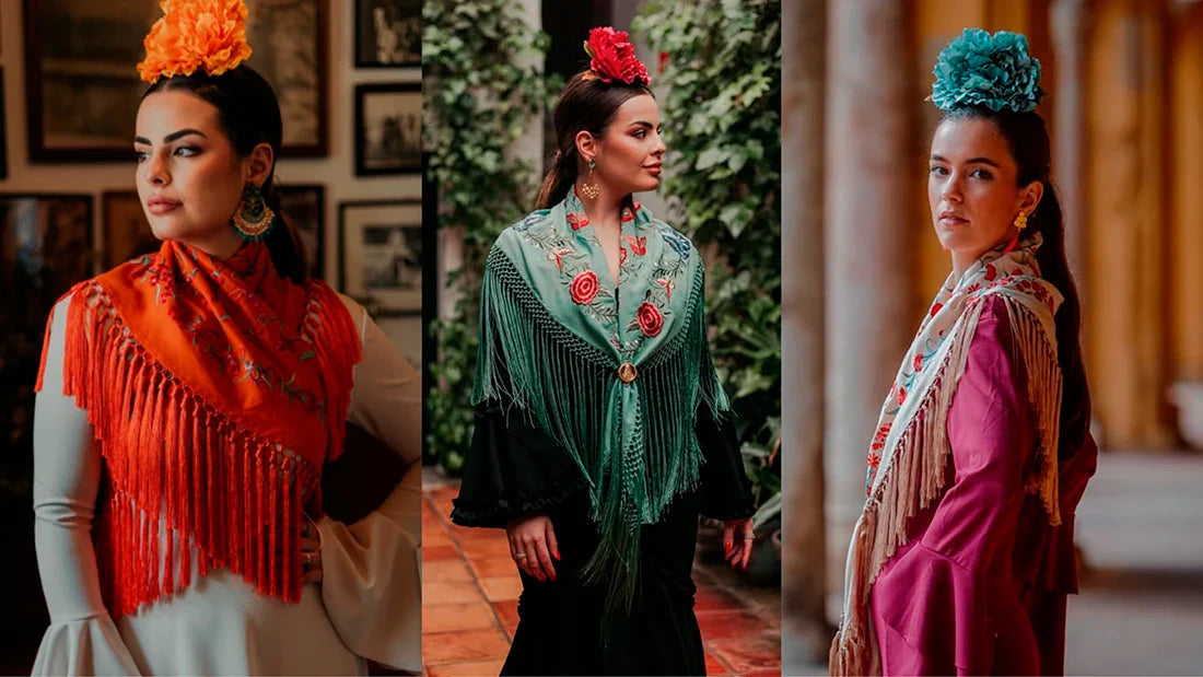 Cómo colocar tu mantoncillo de flamenca para tu próxima feria, evento o romería