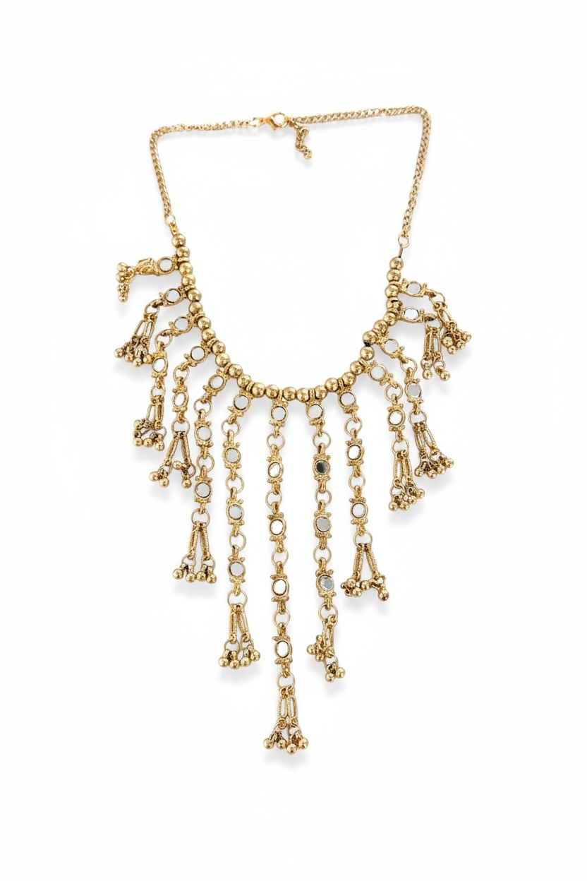 Collar Cascada Espejo