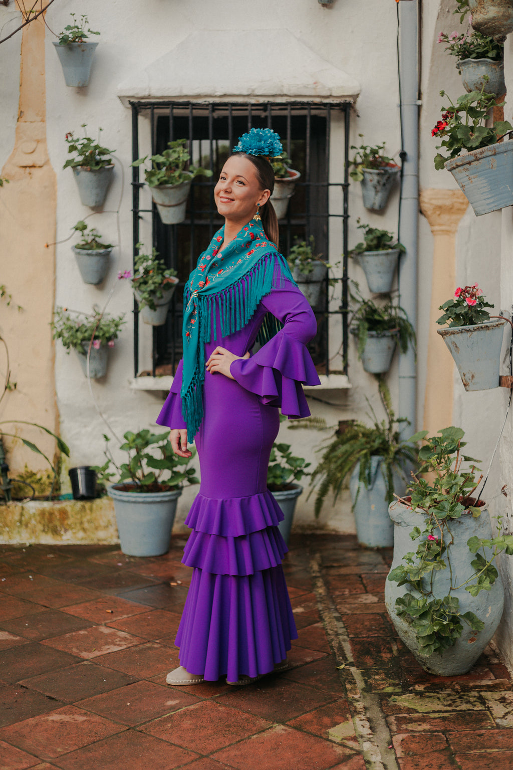 Vestido Sevilla Morado