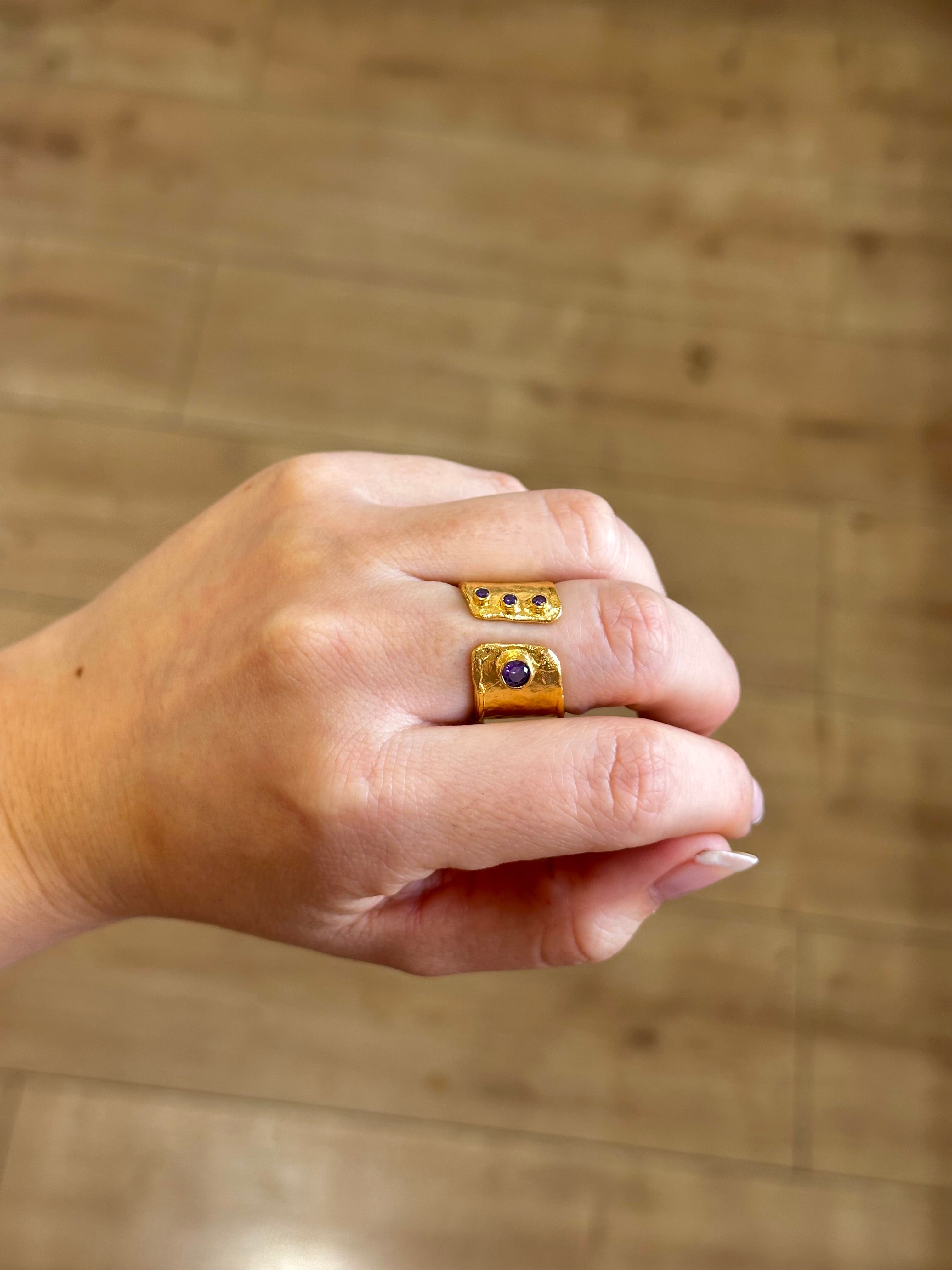 Anillo Martini Morado