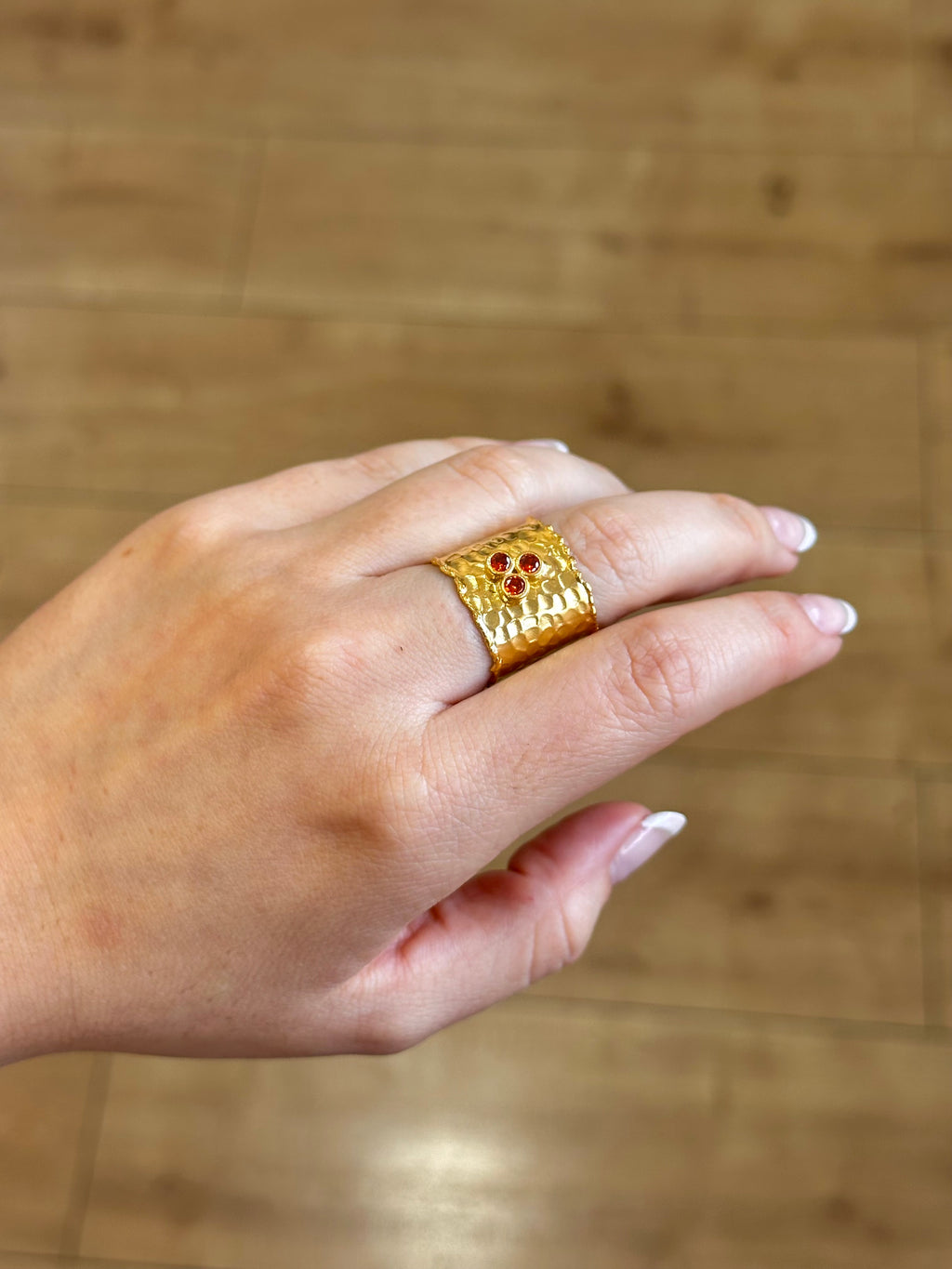 Anillo Agatha Naranja