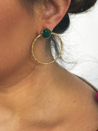 Pendientes Maestranza Verde