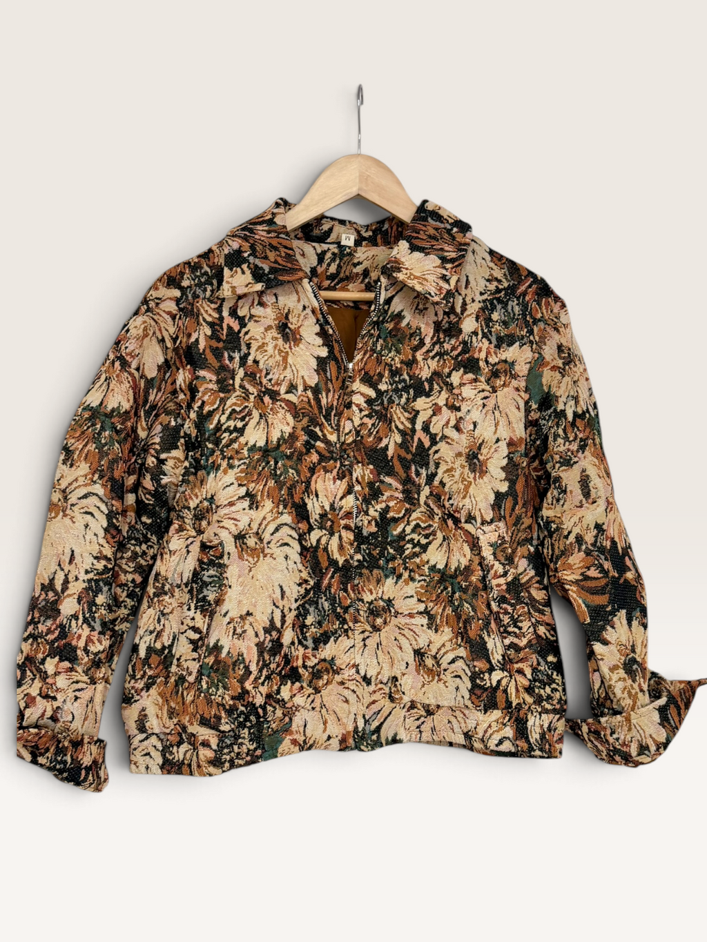 Chaqueta bomber floral
