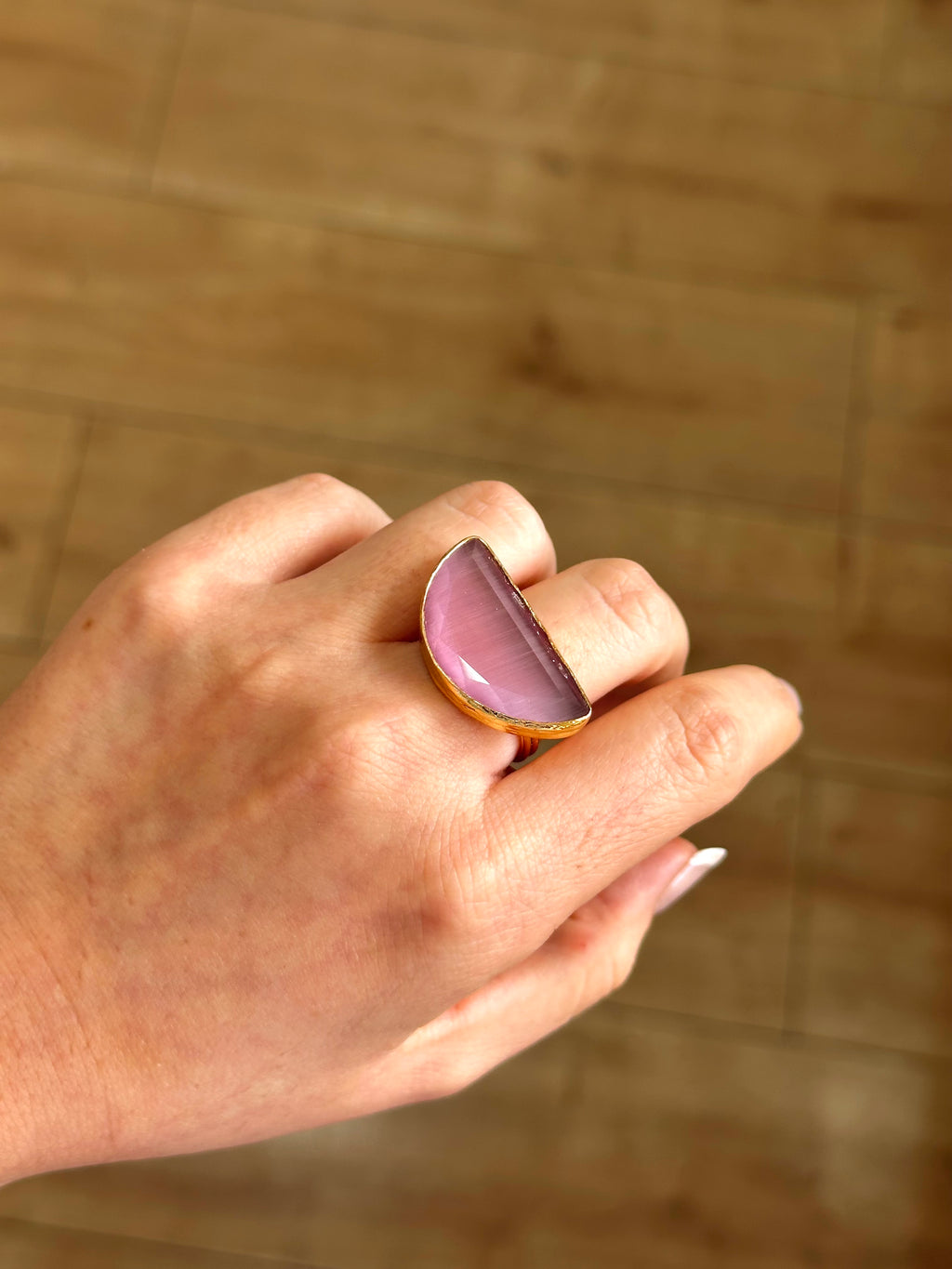 Anillo Afrodita Maxi Rosa