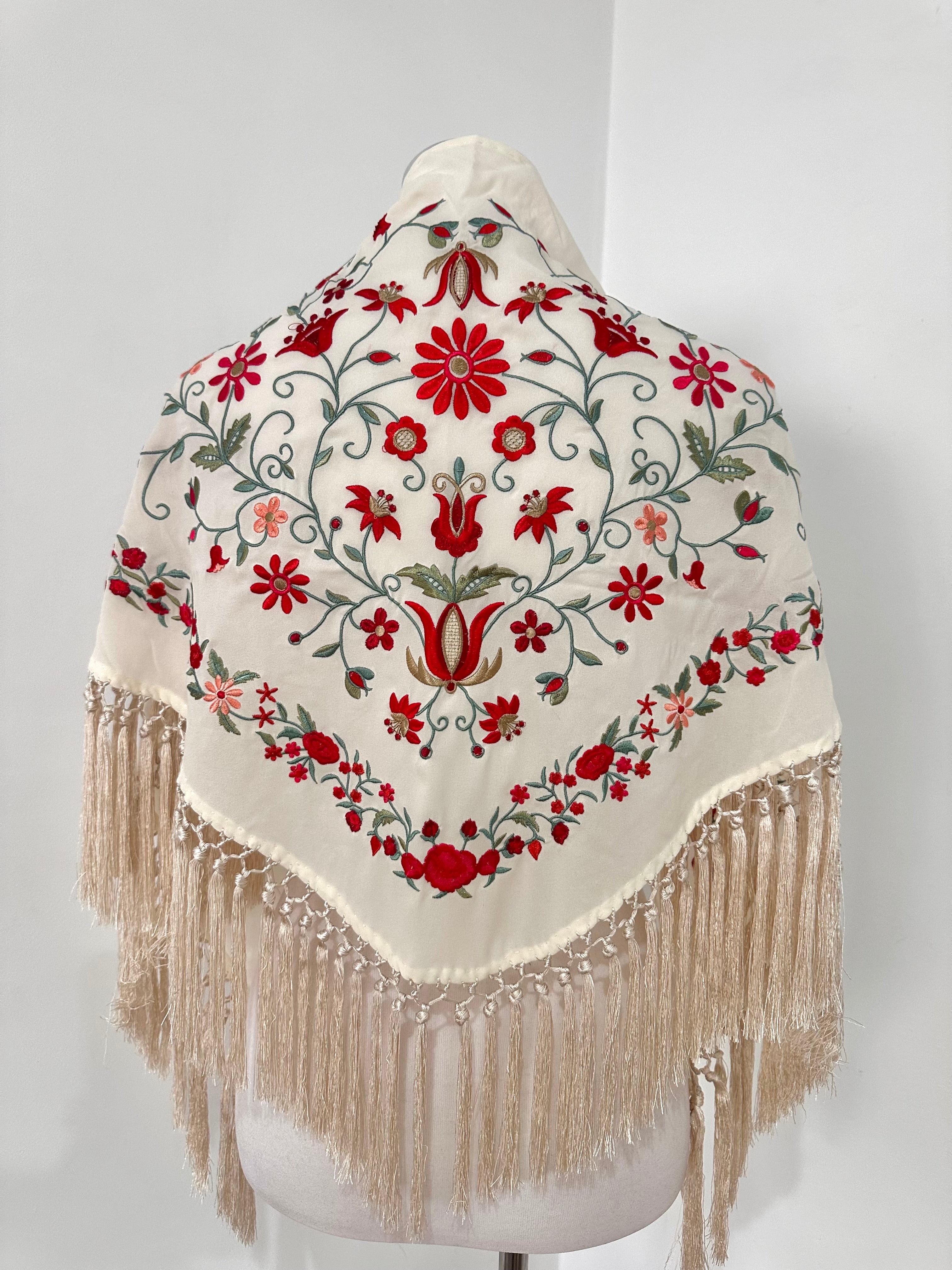 Mantoncillo Soleá Blanco Roto