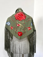 Mantoncillo Candela Verde Militar