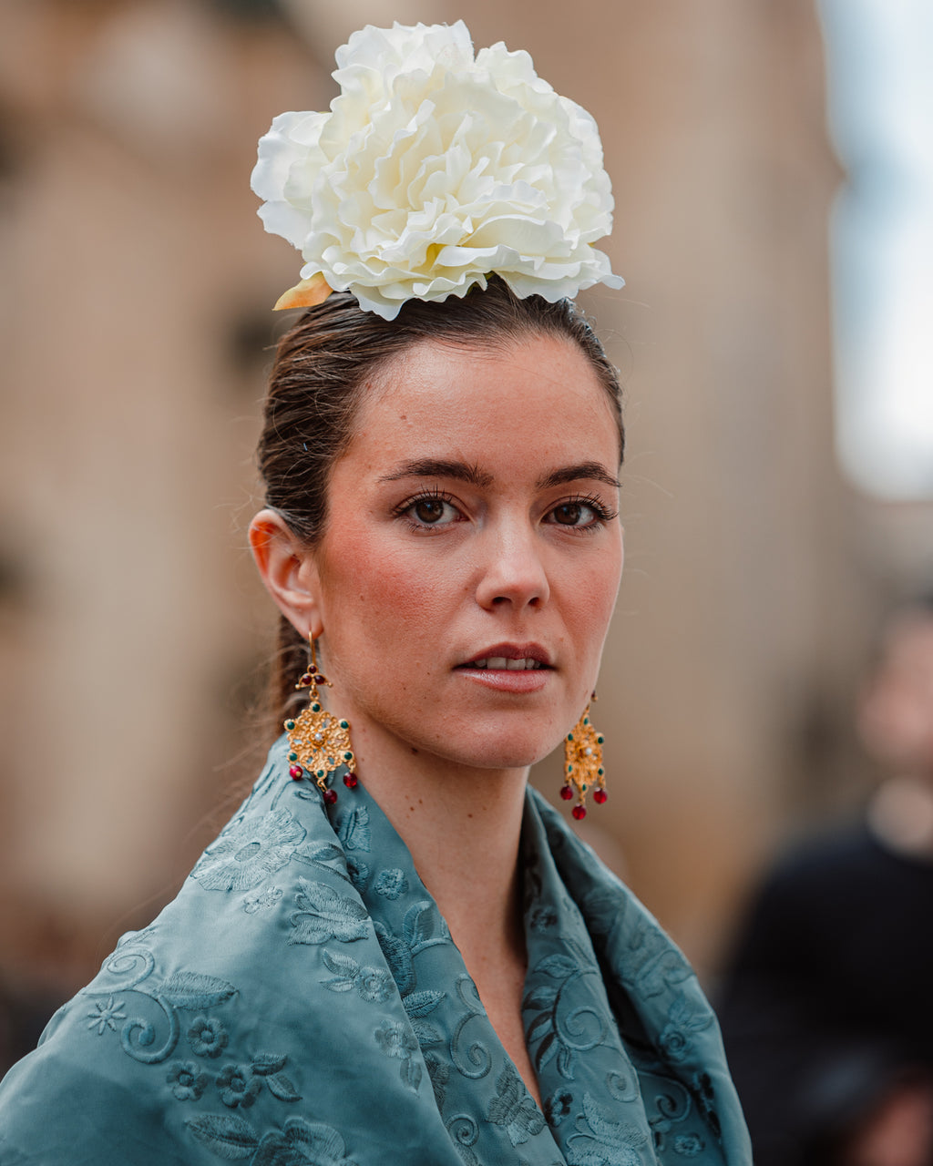 Pendientes Lola Burdeos y Verde