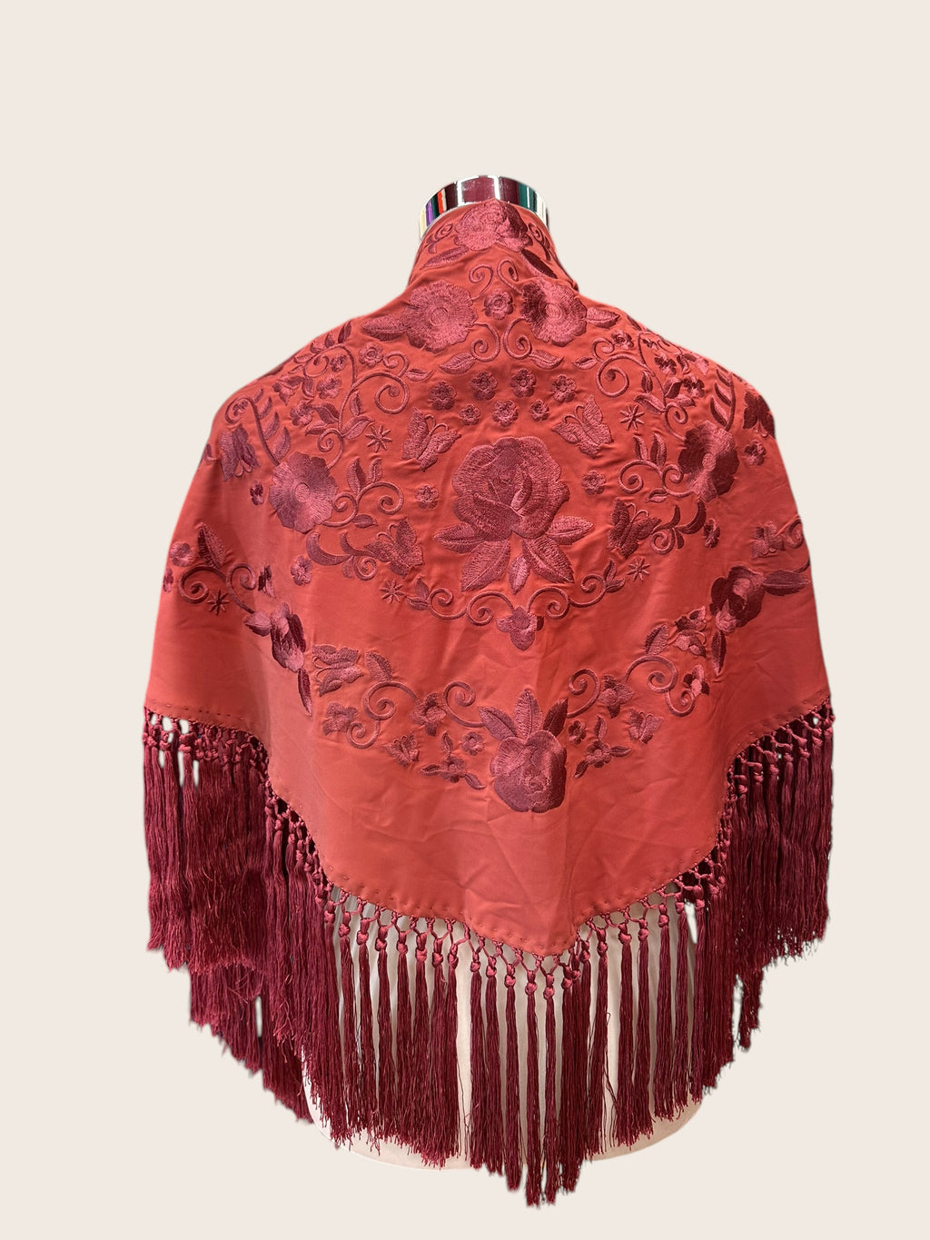 Mantoncillo Fantasía freson teja