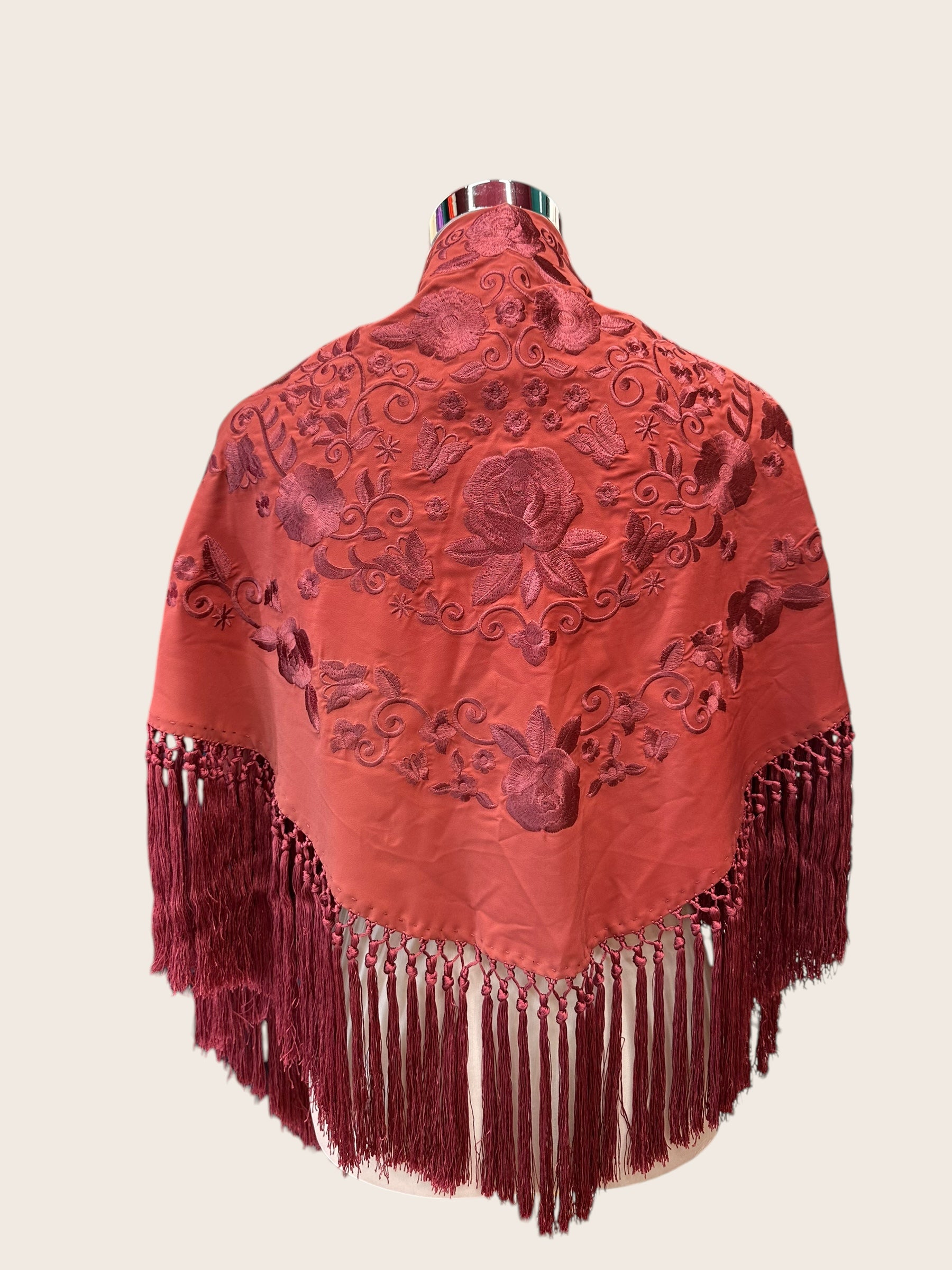 Mantoncillo Fantasía freson teja