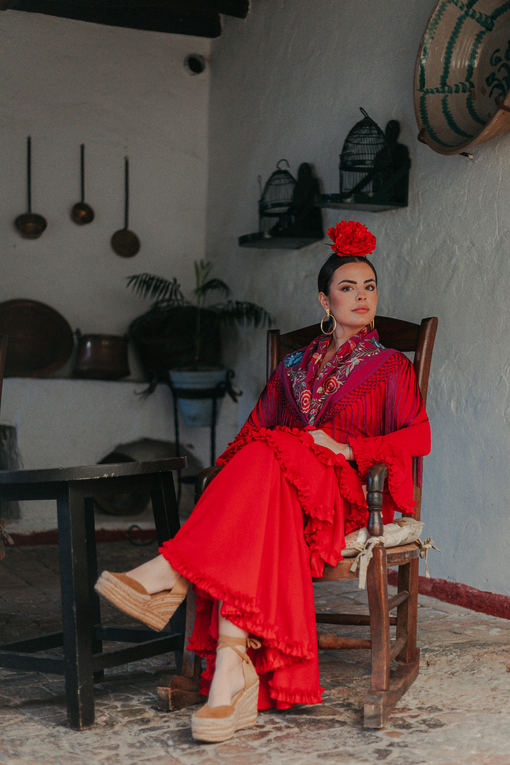 Vestido Soleá Rojo