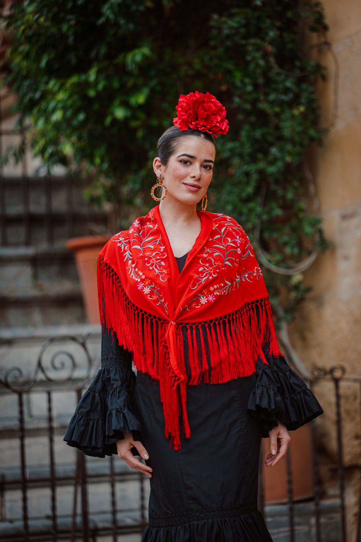 Mantoncillo Clavelines Rojo