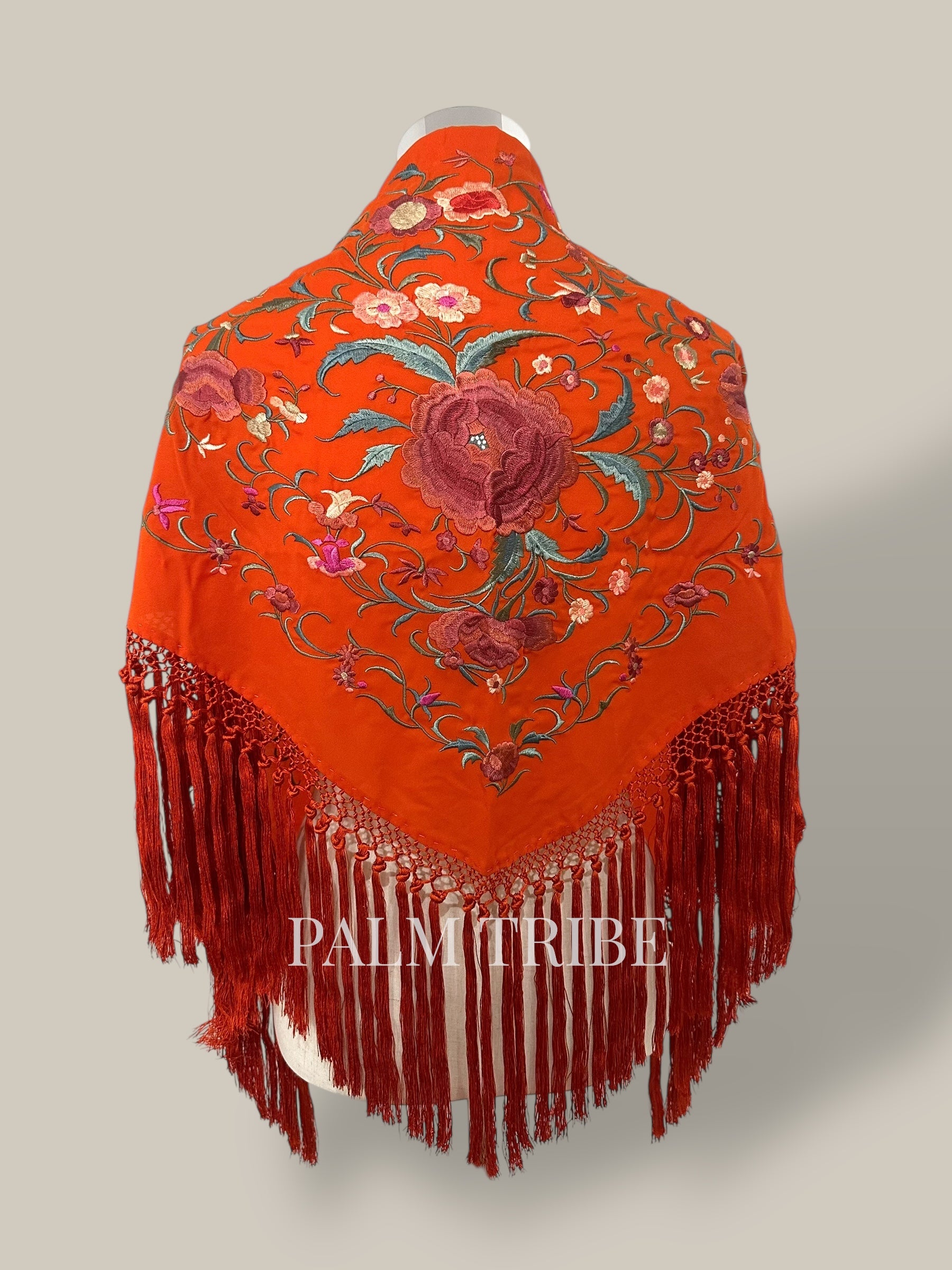 Mantoncillo Jaleo Naranja con rosados