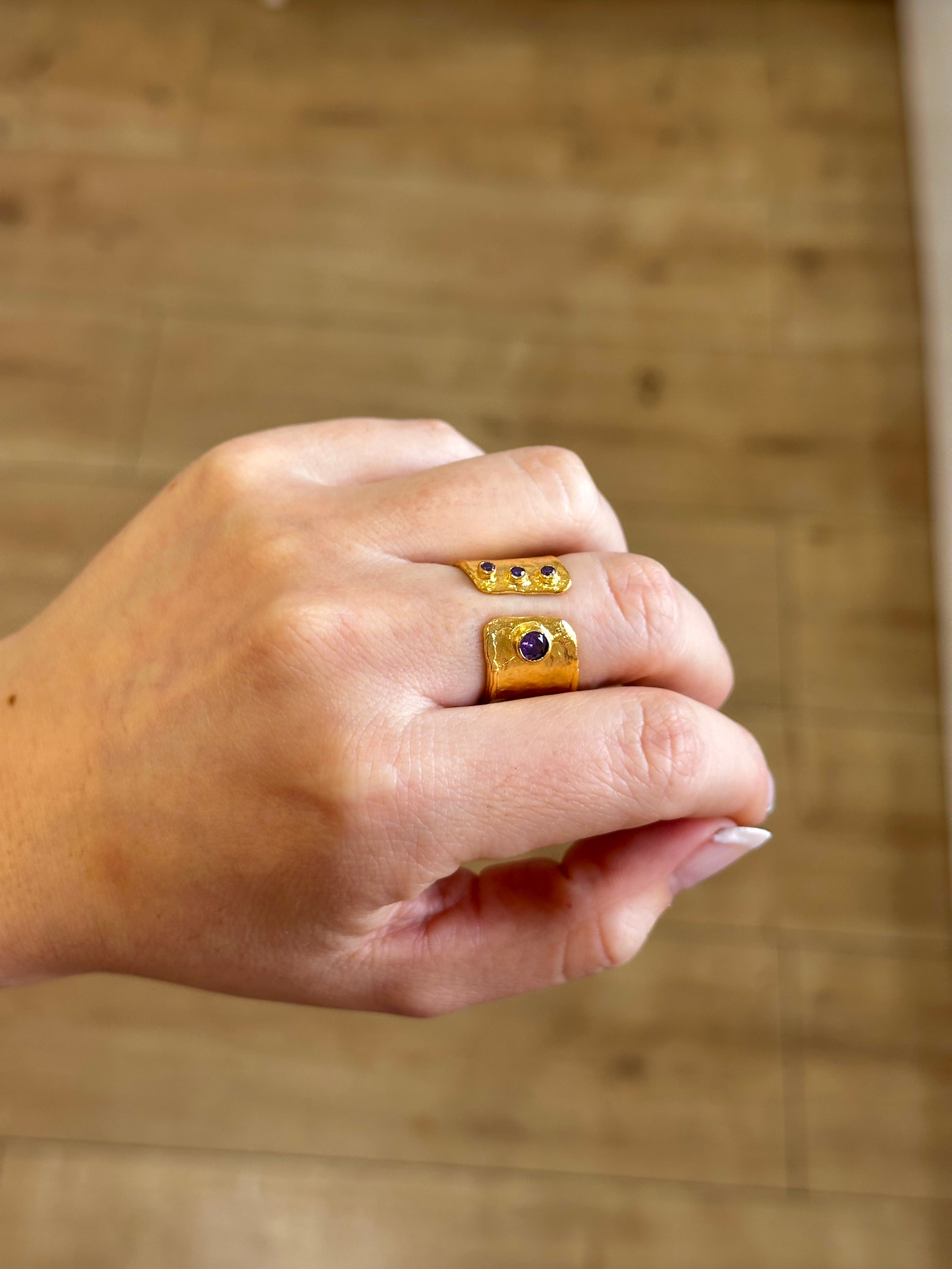 Anillo Martini Morado