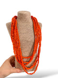 Collar Madera Naranja