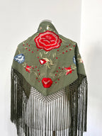 Mantoncillo Candela Verde Militar