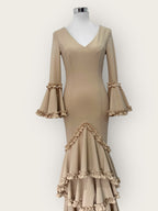 Vestido Soleá Camel