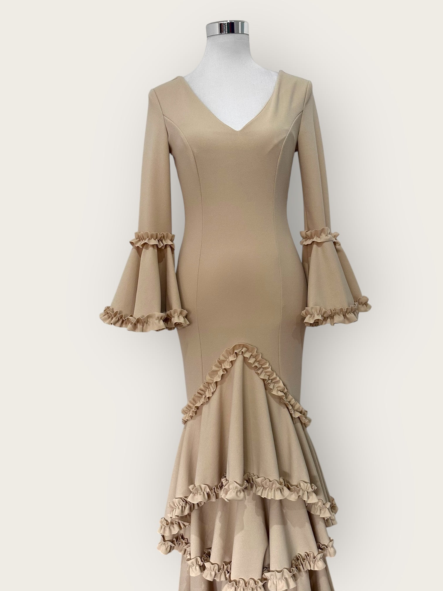 Vestido Soleá Camel