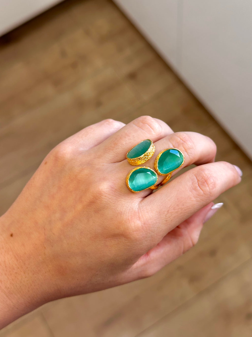 Anillo La Nuit Turquesa