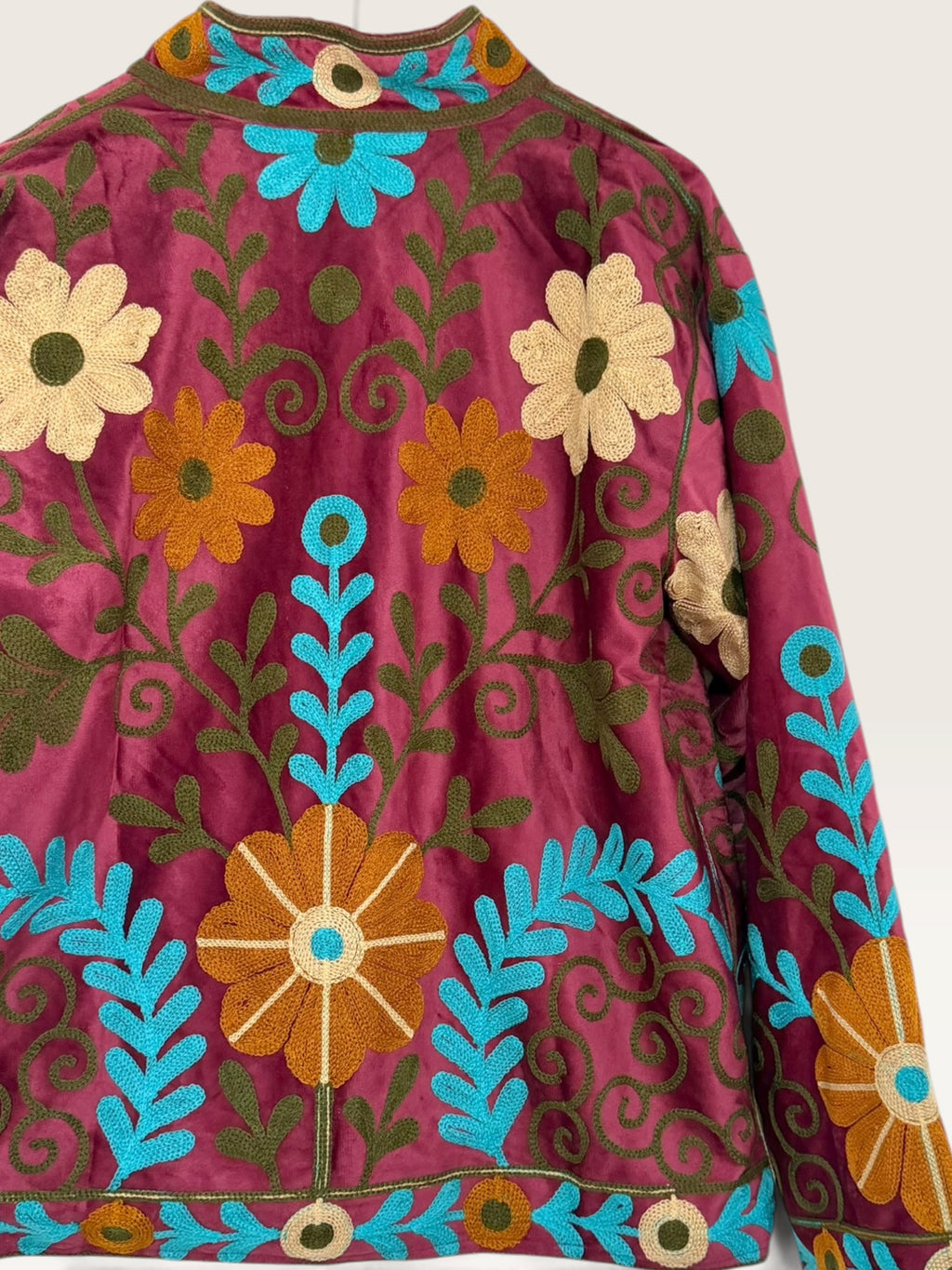 Chaqueta Terciopelo Ligera Flora