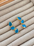 Pendientes Trío Piedra Azulon