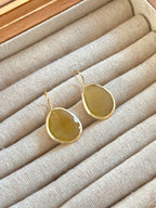 Pendientes Óvalo Tierra