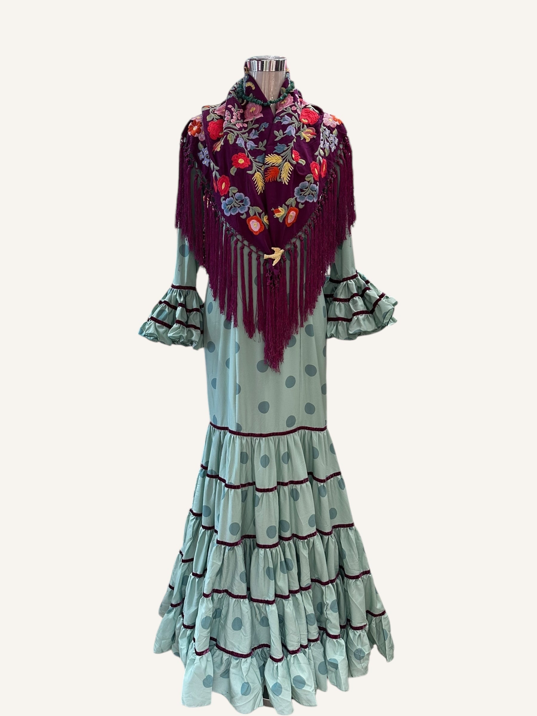 Vestido Cristina Aquamarina