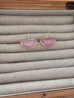 Pendientes Afrodita big Rosa