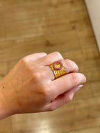 Anillo Maestranza Fucsia