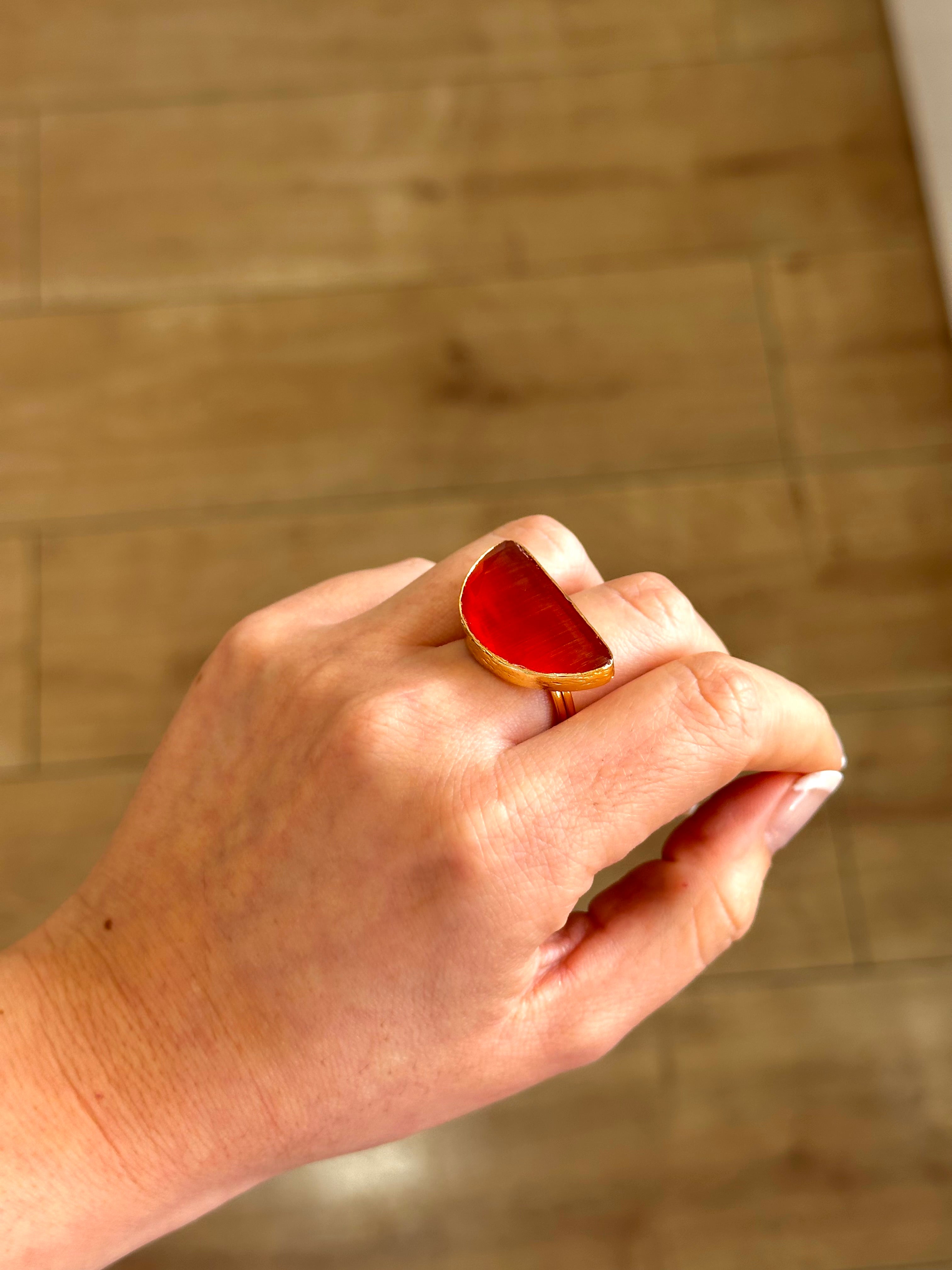 Anillo Afrodita Naranja