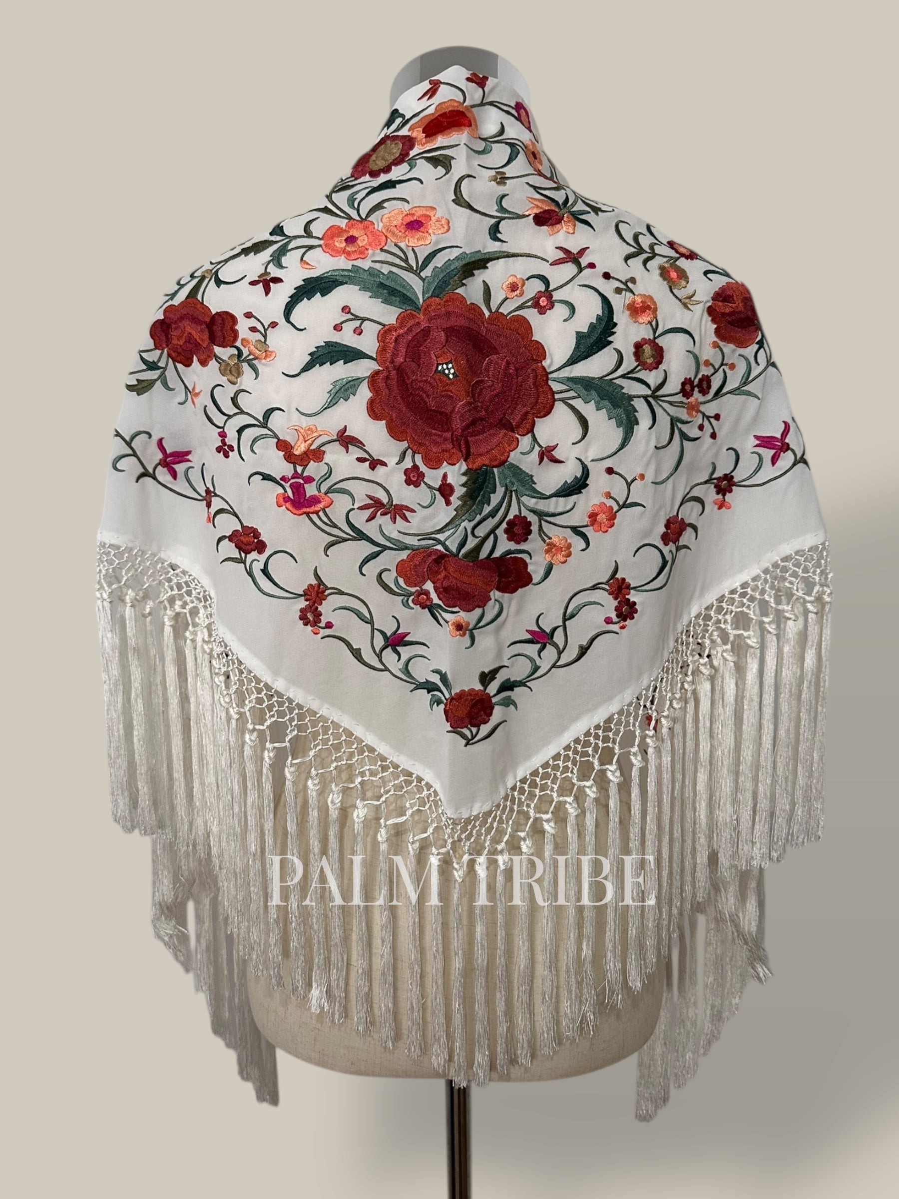 Mantoncillo Jaleo Blanco con rosados