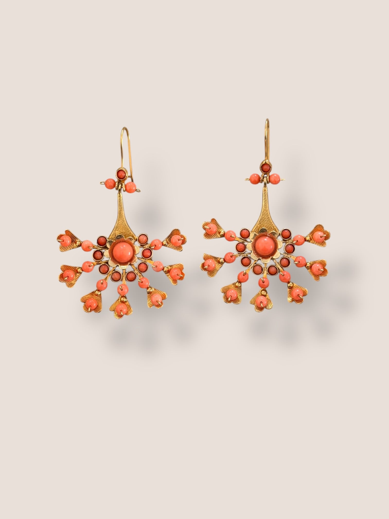 Pendientes Patricia  Coral