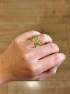 Anillo Martini Celeste