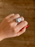 Anillo Lágrima Silver