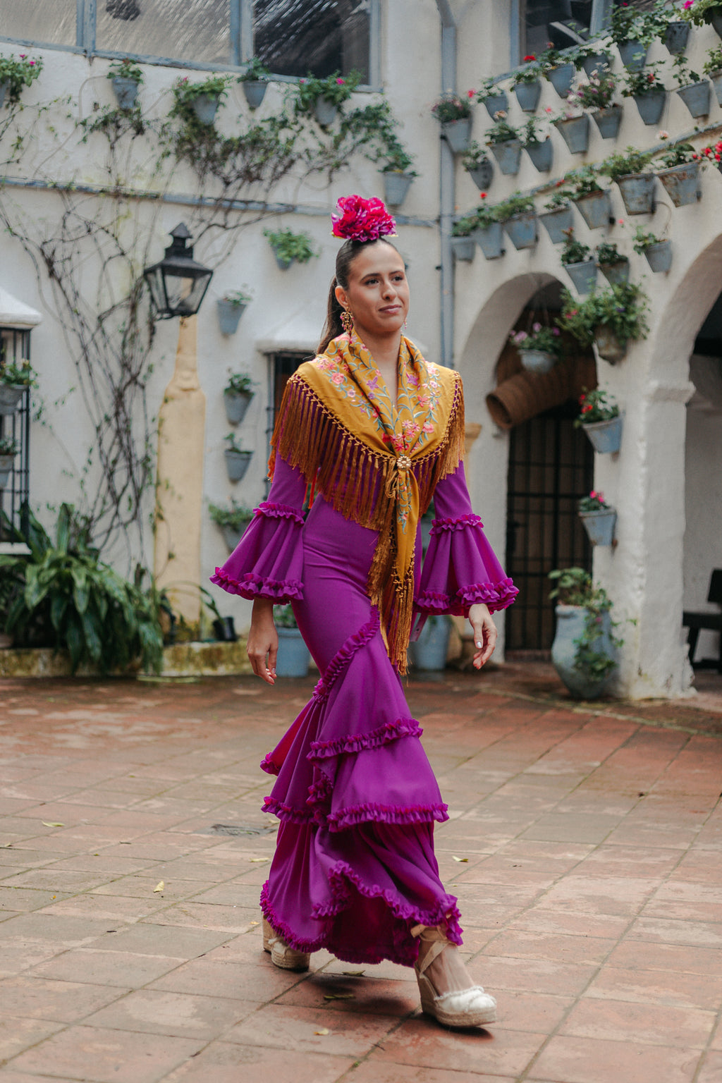 Vestido Soleá Buganvilla