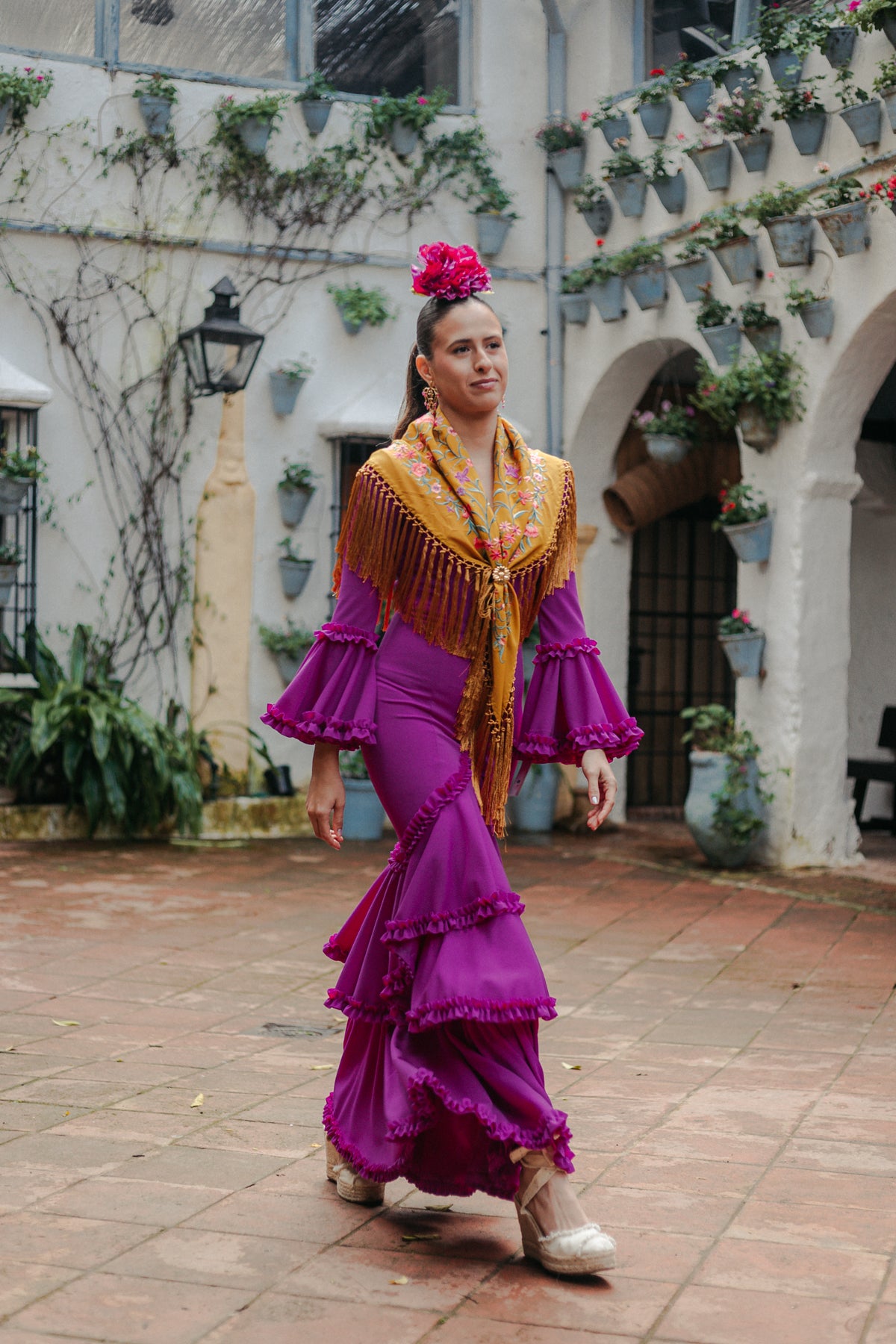 Vestido Soleá Buganvilla