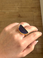 Anillo Afrodita Maxi Amatista