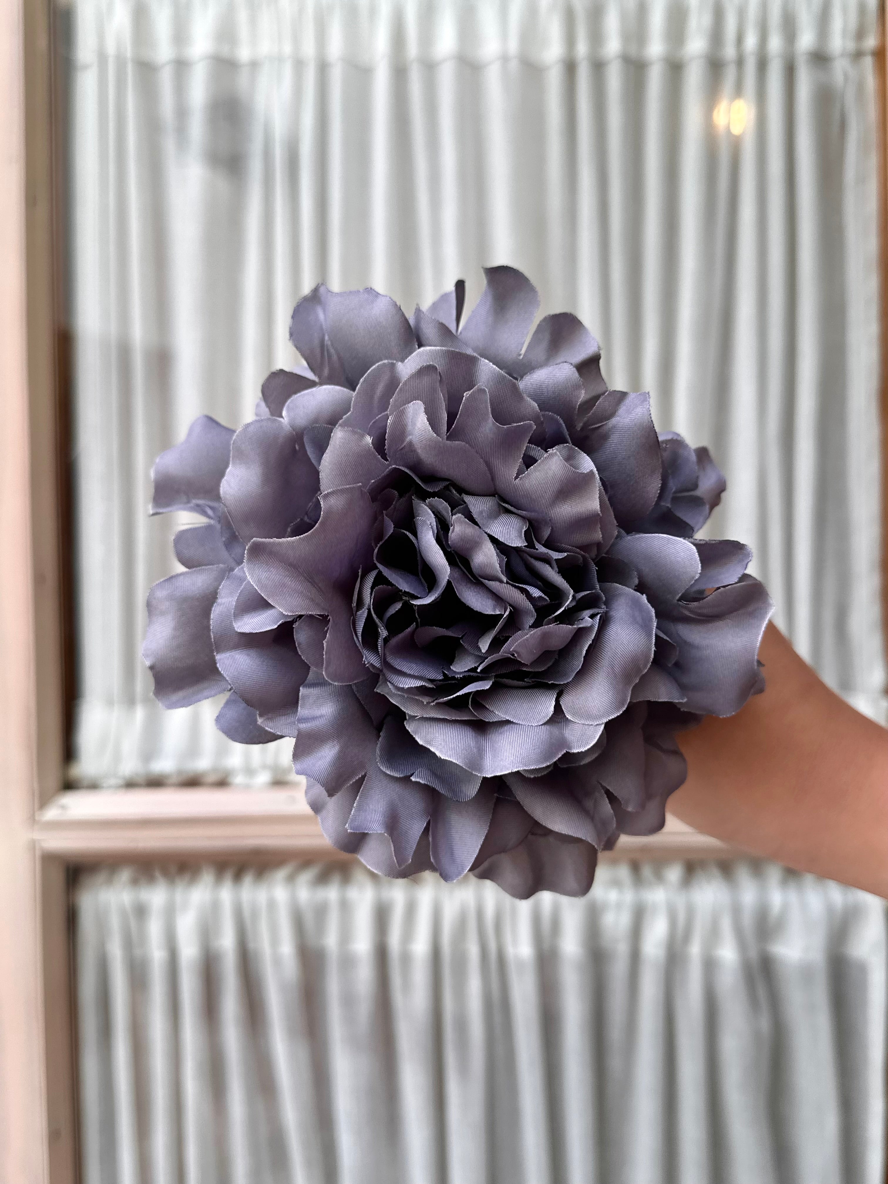 Peonia mediana gris denim