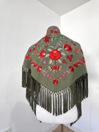 Mantoncillo Clavelines Verde Militar