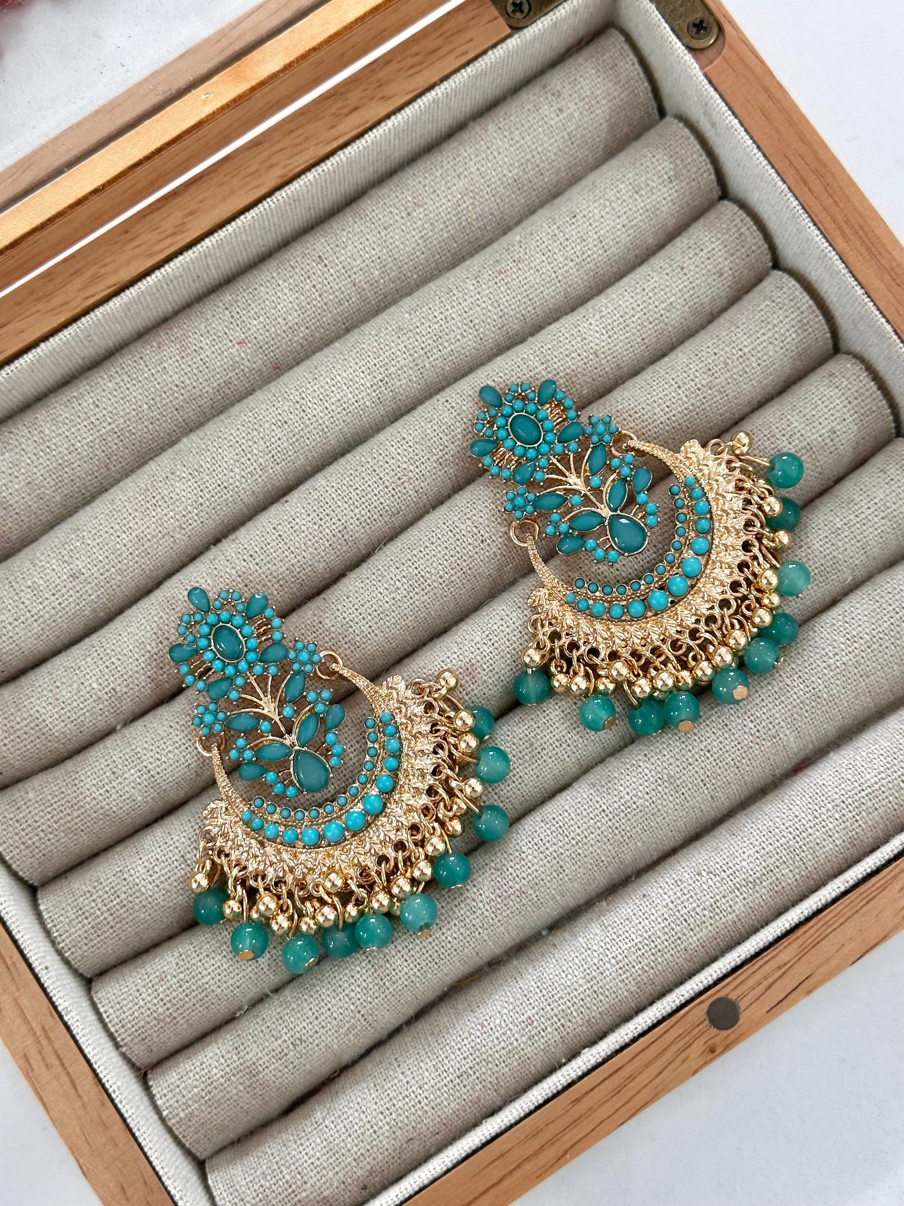 Pendientes Tailandia Turquesa