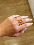 Anillo Maestranza Fucsia