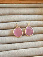 Pendientes óvalo Rosa